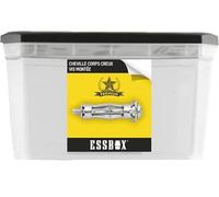 Cheville ESSBOX SCELL-IT corps creux - Spyder plus - Ø5 mm x 50 mm - Boite de 100 - EX-91108105050