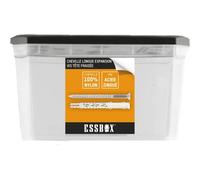 Scell-it Cheville ESSBOX nylon Ø8 mm x 120 mm Boîte de 50 Idéale pour charges lourdes EX-91013408120