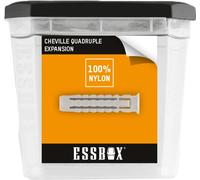 Cheville ESSBOX SCELL-IT Nylon - Galaxy - Ø8 mm x 40 mm - Boite de 100 - EX-91011408