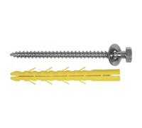 Cheville et tirefond pour sabot de charpente 12x130 mm - boîte de 25 ING FIXATIONS