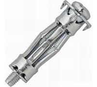 Cheville HWA Premium Spiderplus pour corps creux + Vis - D. 5 x 37 mm - Boite de 100 - SCELL-IT - HWA05037-MT