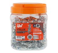 Seau 150 chevilles STELLIX 5x35/15 + VIS pour plaques de plâtre SPIT