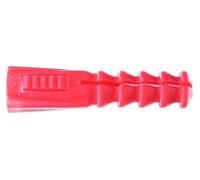 Cheville multi-matériau R8 rouge sans collerette 8x39mm - Boîte de 100 - Réf. 0771103