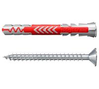 Cheville Murale Duopower En Plâtre 6Mm X 50Mm Avec Vis, Paquet De 50 - 538255