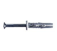 Cheville nylon à frapper - collerette plate - 6x32 mm - B1000 + 5 forets - Hit SPIT