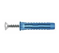 Cheville nylon longue - avec collerette - haute performance - 6 x 50 mm - 4ALL RAWL