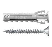 Cheville nylon pour matériaux pleins Fischer SX PLUS 6x40 mm, 10 pièces