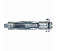 Cheville placo HM 4x32S avec vis - FISCHER - Fixation métallique pour corps creux - Blanc - Boite de 100