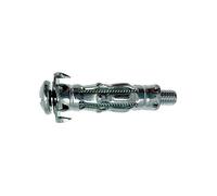 fischer - Cheville métallique pour placo HM 4x46 mm avec vis métrique/Boîte de 50 Gris 558101