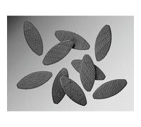 Cheville plate 45 x 15 x 4 mm, 50 pièces Bosch 2607000796