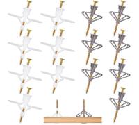 Cheville pour Parpaing Creux - YYV - Lot de 200 - Métal et Plastique - Résistant à la Corrosion - Durable