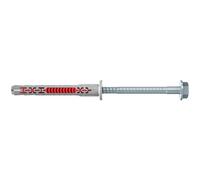 Cheville rallongée bimatière DuoXpand 10 x 100 mm vis hexagonale par 50 FISCHER