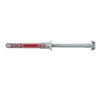 Cheville rallongée bimatière DuoXpand 8 x 120 mm vis hexagonale par 50 FISCHER