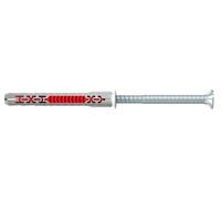 fischer - Cheville rallongée DuoXpand 10x200 avec vis à tête fraisée en acier électrozingué/Boite de 50