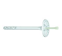 Cheville universelle de fixation d'isolant LTX ∅ 10 x 120 mm à enfoncer au marteau avec un clou nylon à zone d'expansion courte Chevilles frapper plastique Paquet de 200