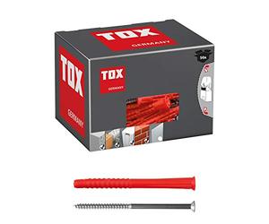 Cheville universelle pour cadre TOX Constructor 8 x 100 mm + vis, chevide construction, se noue ou se dilate automatiquement, 50 pièces dans une boîte, 022102311