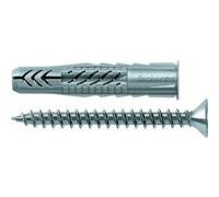 Cheville universelle + vis - 10 pièces UX 10X60 S/20