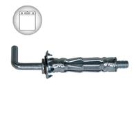 CHEVILLE VERROU HWA 4-32 CROCHET BLISTER DE 25 pièces - ALSAFIX - CV04032KBL