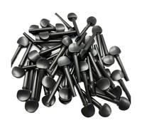 Cheville Violon Lot de 20 chevilles d'accordage for violon 4/4 en ébène noir, trou ouvert, accessoires for instruments à cordes