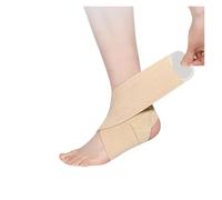 Chevillere 1 paire de bandages de soutien de cheville for femmes et hommes, attelle de pied et chevillère for entorse de la cheville, attelle de soutien de la cheville for tendon d'Achille(1-Beige,L)