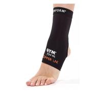 Chevillère De Compression En Fibre De Cuivre Et Élasthanne, Gym Form Copper Line, Respirante, Noire, Taille S