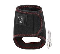 Chevillère de protection chauffante, support de cheville chauffant, chauffe-cheville chauffant, enveloppement d'entorse de cheville, support de cheville réglable pour soulager l'inconfort du talon