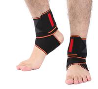 Chevillere Reglable, 1 Paire De Manchons De Compression Elastiques Pour Le Sport