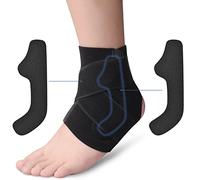 Chevillère Soutien Respirante, Support de Cheville, Attelle Cheville pour Hommes Femmes, Convient aux pieds gauche et droit, pour Hommes Femmes Protège Pied pour Entorse Cheville Sport Fitness etc