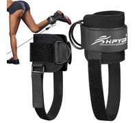 Chevillères pour machine à câble, sangle de rebond pour entraînement des fessiers et des jambes, exercices d'abducteurs de hanches, sangles de cheville rembourrées réglables pour machine à câble,