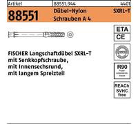 Chevilles à tige longue R 88551 SXRL 10 x 80 T Vis A 4/chevilles-nylon