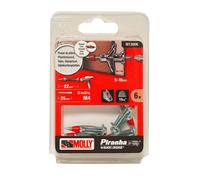 Chevilles auto perceuses MOLLY Diamètre 4x46mm avec vis M4