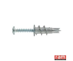 Chevilles autoforeuses - 13x28,5mm - boite de 100 - Ramtwist RAM