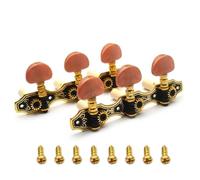 Chevilles DAccordage Pour Guitare Accordeurs De Guitare | Jeu De 3 + 3 Chevilles À Cordes De 113MM, Poignée En Demi-cercle Pour Guitare Classique, Rapport De Vitesse 1:14