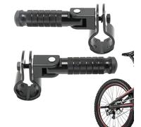 Chevilles de pied de moto | PEG PIRE POUR METAL PEDALE PEDALE 1 Paire | Plaie pliante de cadre de moto pliable de conception facile à transporter pour les passagers, les vélos, s