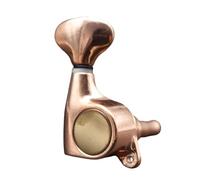 Chevilles De Réglage D'engrenage Scellées À Bouton Poussoir 6 Pièce/ensemble Pour Guitares Acoustiques Et Électriques Bouton D'accordage De La Guitare