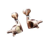 Chevilles De Réglage D'engrenage Scellées À Bouton Poussoir 6 Pièce/ensemble Pour Guitares Acoustiques Et Électriques Bouton D'accordage De La Guitare