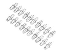 Chevilles d'étagère 160 pièces, supports en métal, broches de Support garde-robe, verre douche(5x15mm)