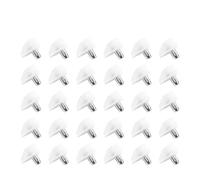 Chevilles d'étagère 250 pièces, goujons de Support en plastique stratifié, broches for armoire, garde-robe(White)