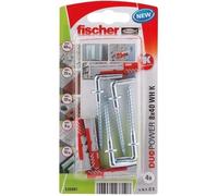Fischer 535001 DuoPower 8 x 40 WH K NV Set de chevilles 40 mm 8 mm 1 set