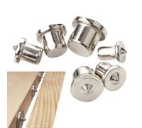 Chevilles en bois, chevilles en bois 6/8/10/12 mm, pointes de centrage, pointes de centrage, chevilles en bois pour travaux du bois, outils de perçage, trou de cheville (massif)