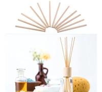 Chevilles en Bois Naturel, 100 Pièces, 4mm x 80mm, Bâtons Cylindriques Non Finis pour Projets de Modélisme et Artisanat