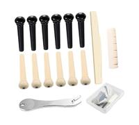 Chevilles et selles de chevalet en ABS de qualité supérieure avec outil de démontage en métal Kit d'entretien complet pour un son amélioré