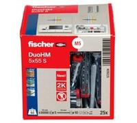 Chevilles métallique pour corps creux DuoHM l 55mm embout PZ et TX - FISHER - 5729XX