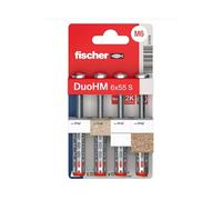 Fischer 572916 DuoHM 6x55 S PH TX Cheville pour corps creux 55 mm 4 pc(s)