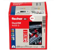 Fischer 572920 DuoHM 4x55 S PH PZ Cheville pour corps creux 55 mm 25 pc(s)