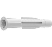 Cheville polypropylène avec collerette - diam 14 mm - 20 pièces - Trika TOX