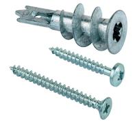 Chevilles pour placoplâtre fischer en métal GKM sans vis