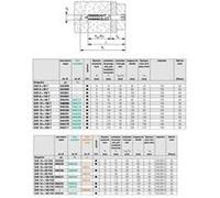 Fixation pour cadres SXR Fischer 046331, 10 x 100 FUS, nylon 10 mm, x50