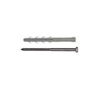 Chevilles Rallongées 14x160 SHR + tirefonds et rondelles - 4 pièces - FISCHER