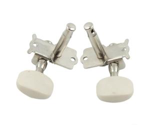 Chevilles Réglage Guitare Folk 6mm Métal pour robuste Chevilles | Engrage interne anti-dérapage, pour accord stable, ABS, plaque acier, pour guitare folk
